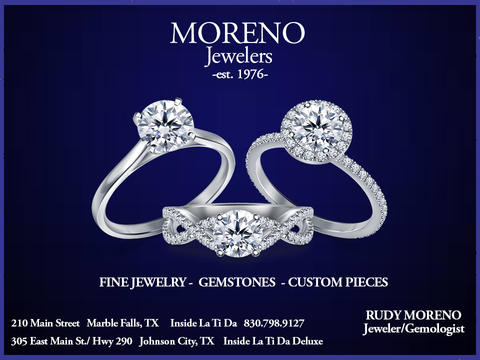 Moreno Jewelers Marble Falls TX Johnson City TX